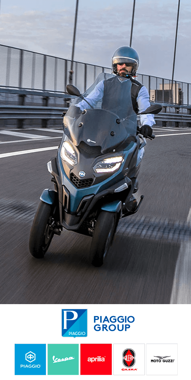 Visiter notre site piaggio
